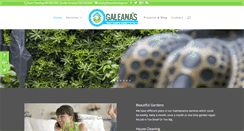 Desktop Screenshot of galeanascleaning.com